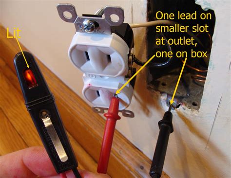 how to ground a 2 prong outlet in metal box|adding ground wire to outlet.